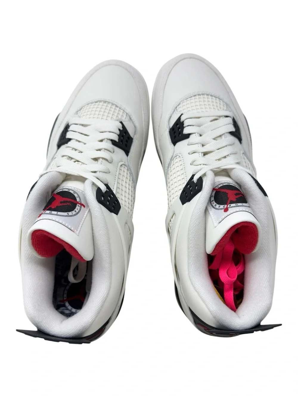 Air Jordan 4 Retro OG FC Flight Club IM4002100 Sail/Black/University Red Size 14